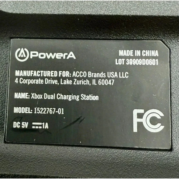 Powera 1522767-01 Dual Wireless Charging Station for Xbox X/S Controllers NO BOX - Picture 6 of 6